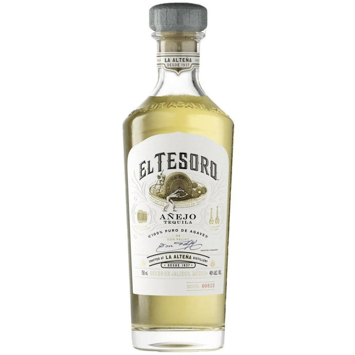 El Tesoro Añejo Tequila - Main Street Liquor