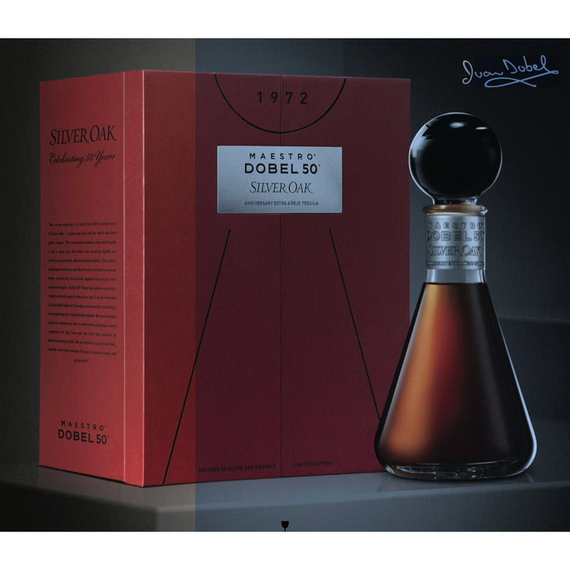 Load image into Gallery viewer, Maestro Dobel 50 Silver Oak Anniversary Extra Añejo Tequila - Main Street Liquor
