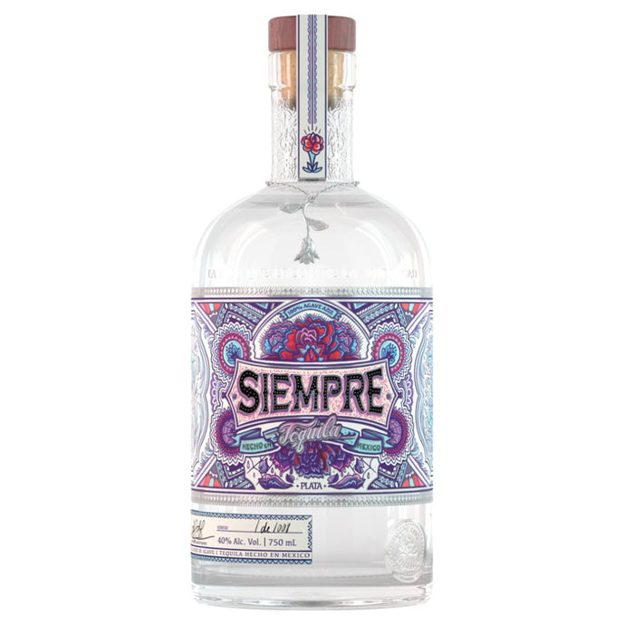 Siempre Plata Tequila - Main Street Liquor