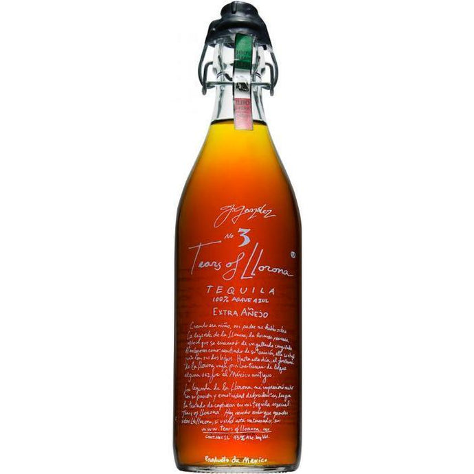 Tears of Llorona No. 3 Extra Añejo Tequila 1 Liter - Main Street Liquor