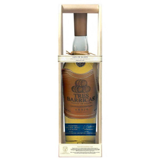 Tres Barricas 100% Agave Anejo Tequila - Main Street Liquor